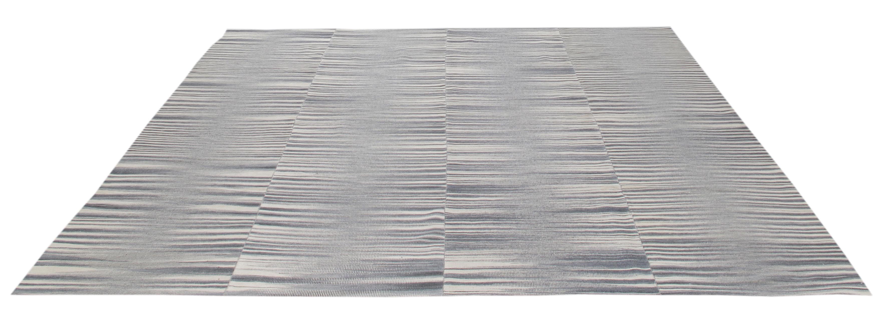 Persischer Mazandaran-Stammes-Teppich mit Flachgewebe (Stammeskunst) im Angebot