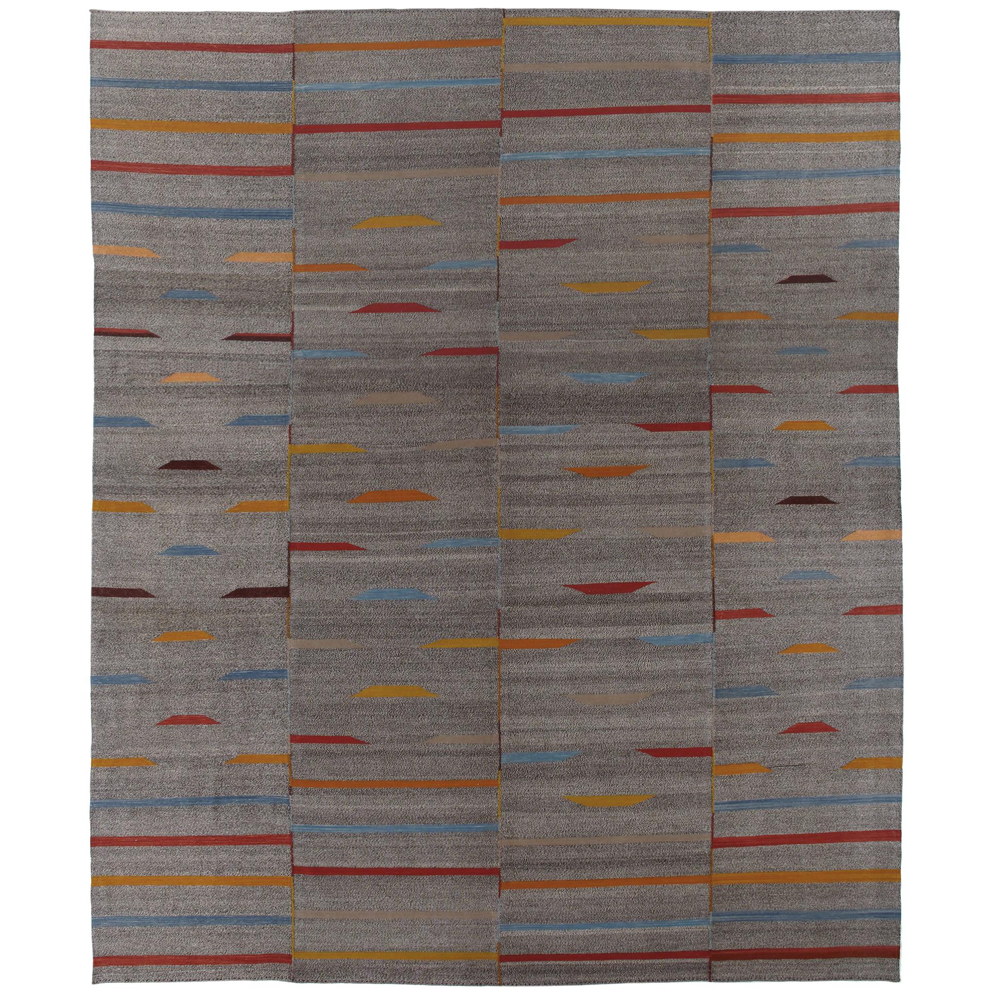 Our Mazandaran collection highlights the Minimalist sophistication that existed long before the modern era. The collection was inspired by the kilims that were originally woven by Persian women in the Mazandaran Province in northwest of Iran near