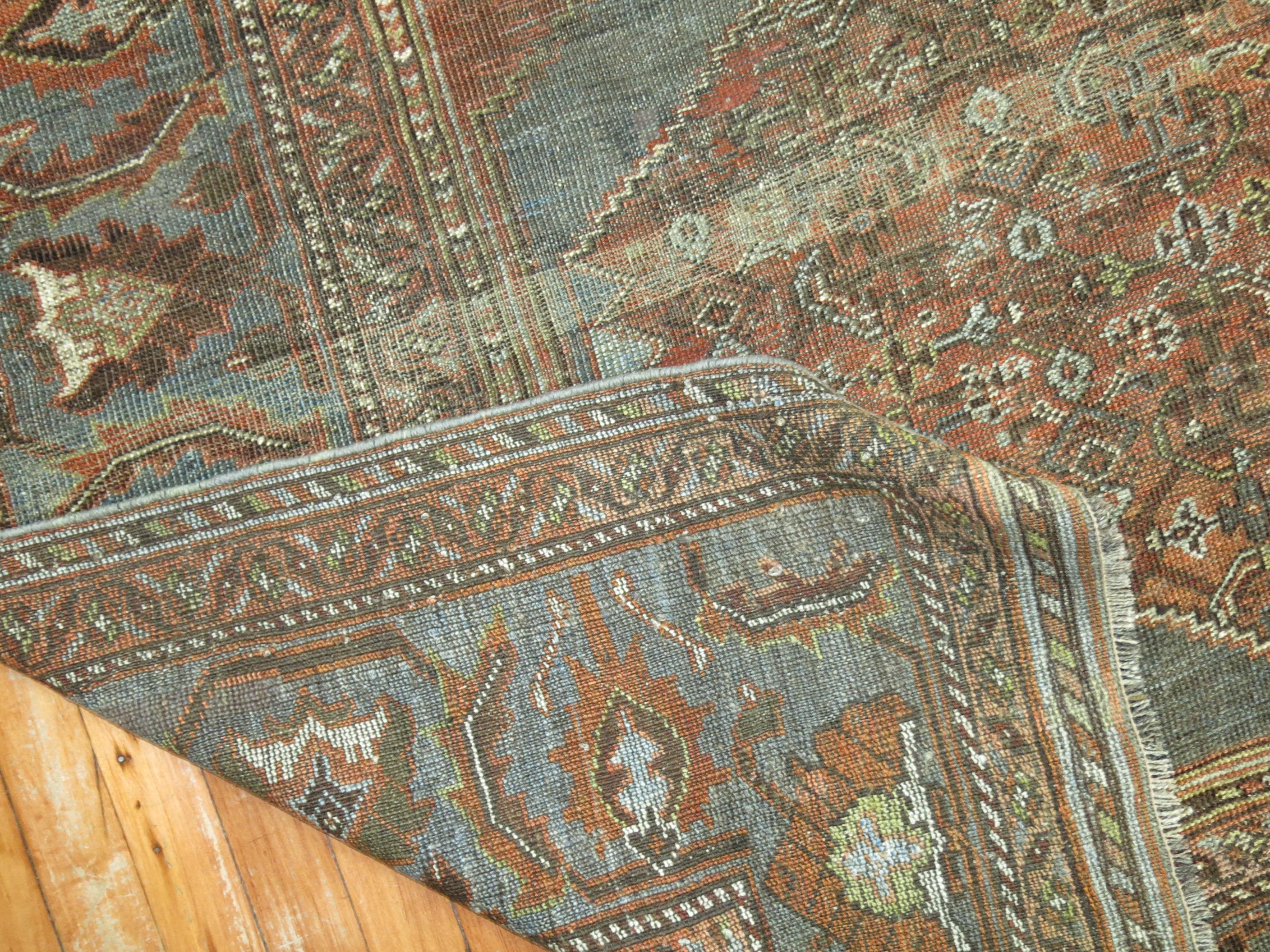 Wool Tribal Persian Rug For Sale