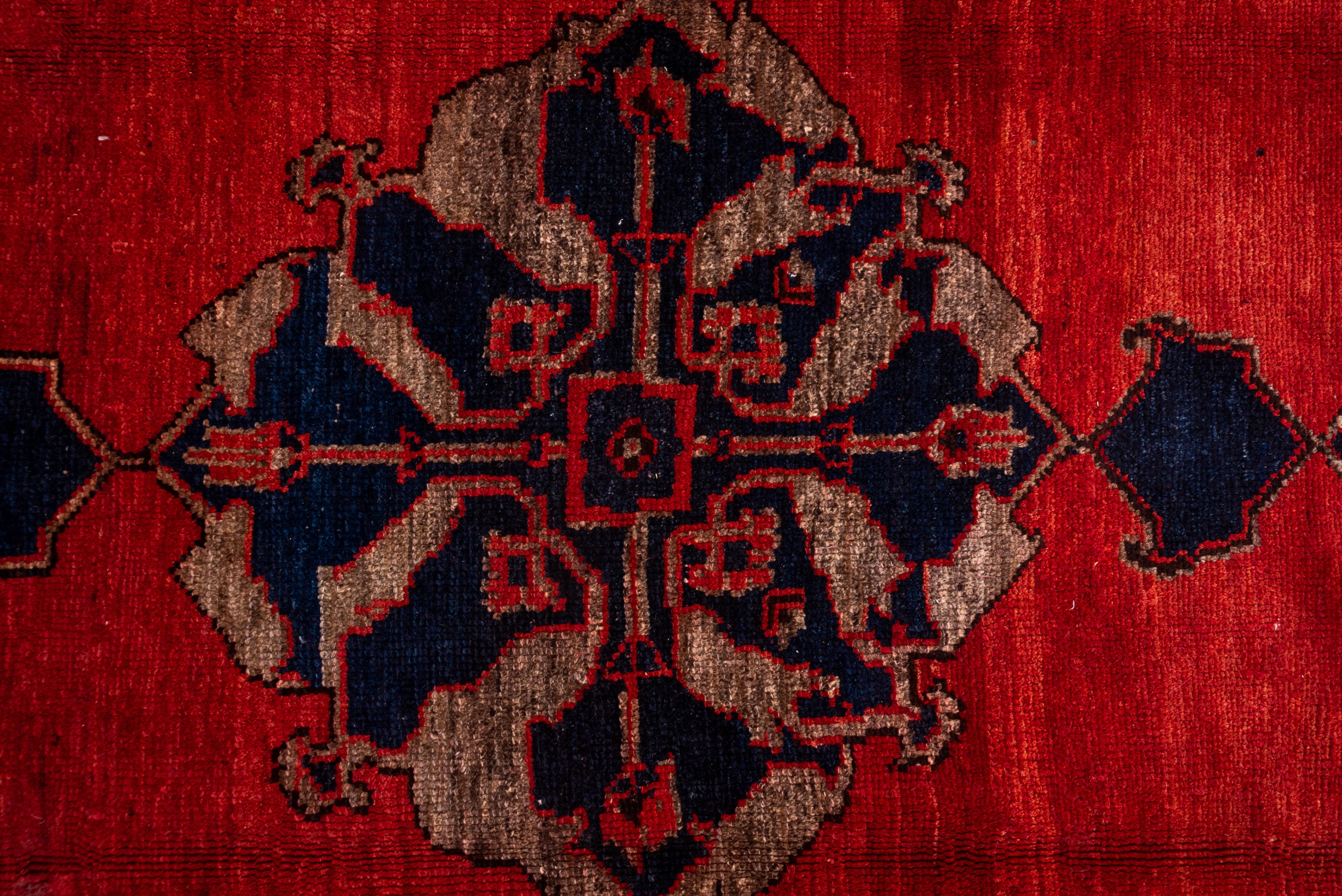 Tribal Red Turkish Kars Carpet For Sale 1