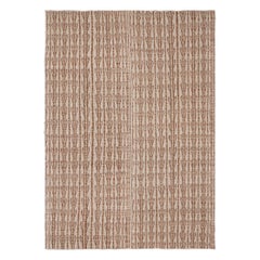 Tapis à tissage plat texturé Tribal Ricci