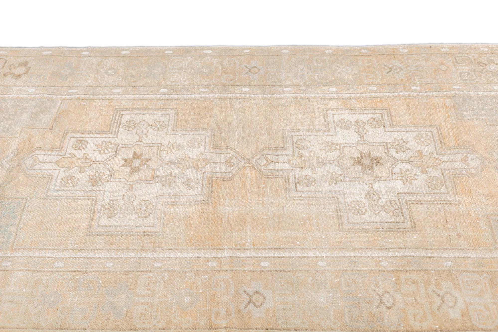 Wool Tribal Rug 4'0