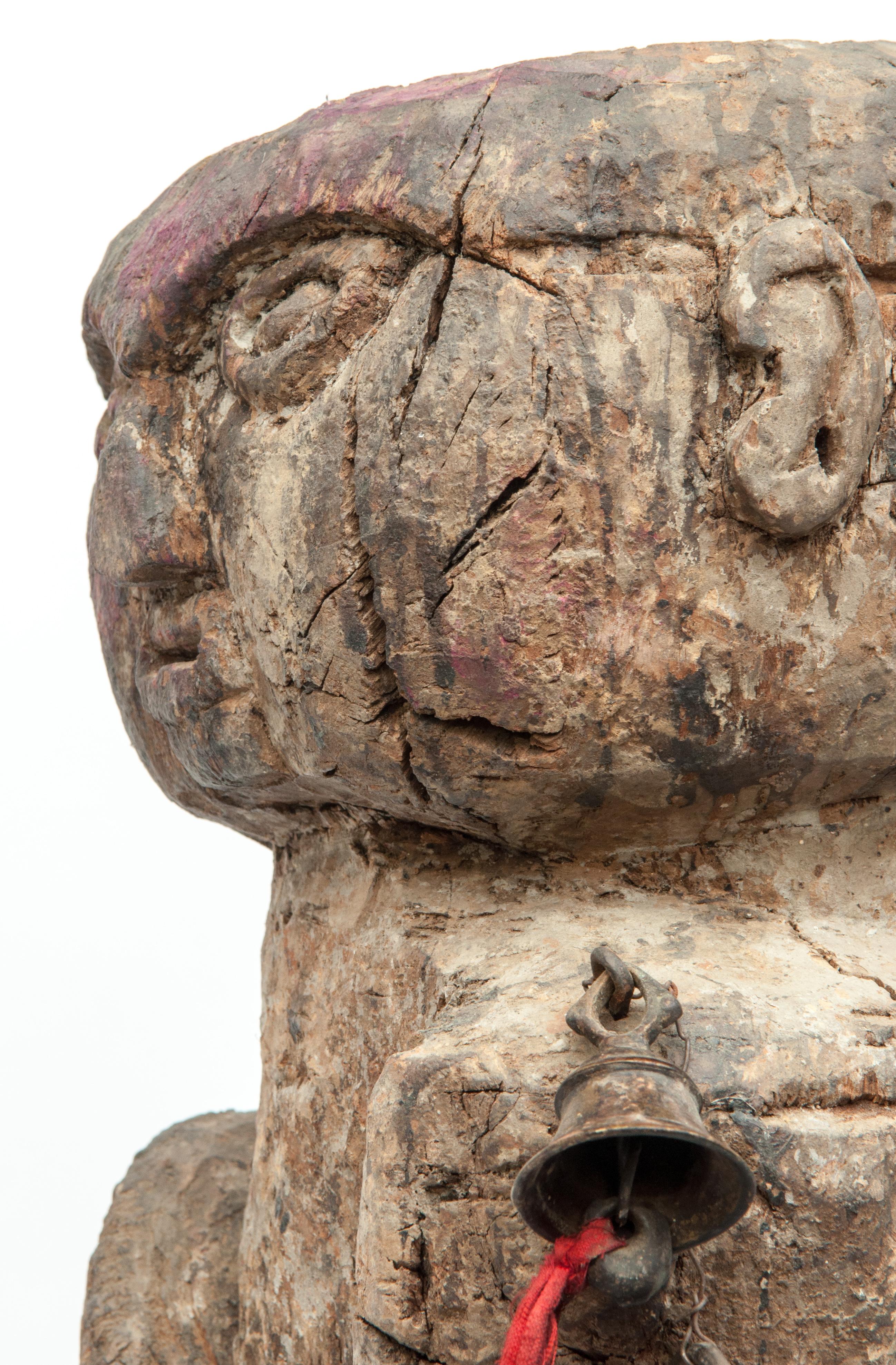 Tribal Shaman Figure from West Central Nepal, Early to Mid-20th Century 11