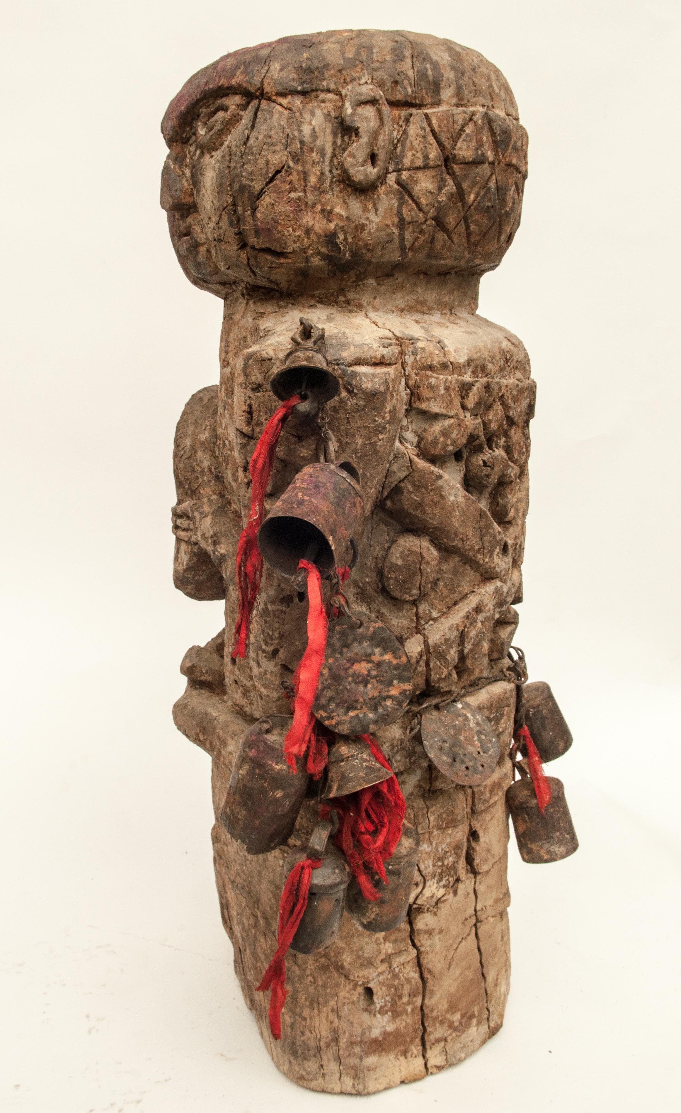 Tribal Shaman Figure from West Central Nepal, Early to Mid-20th Century 12