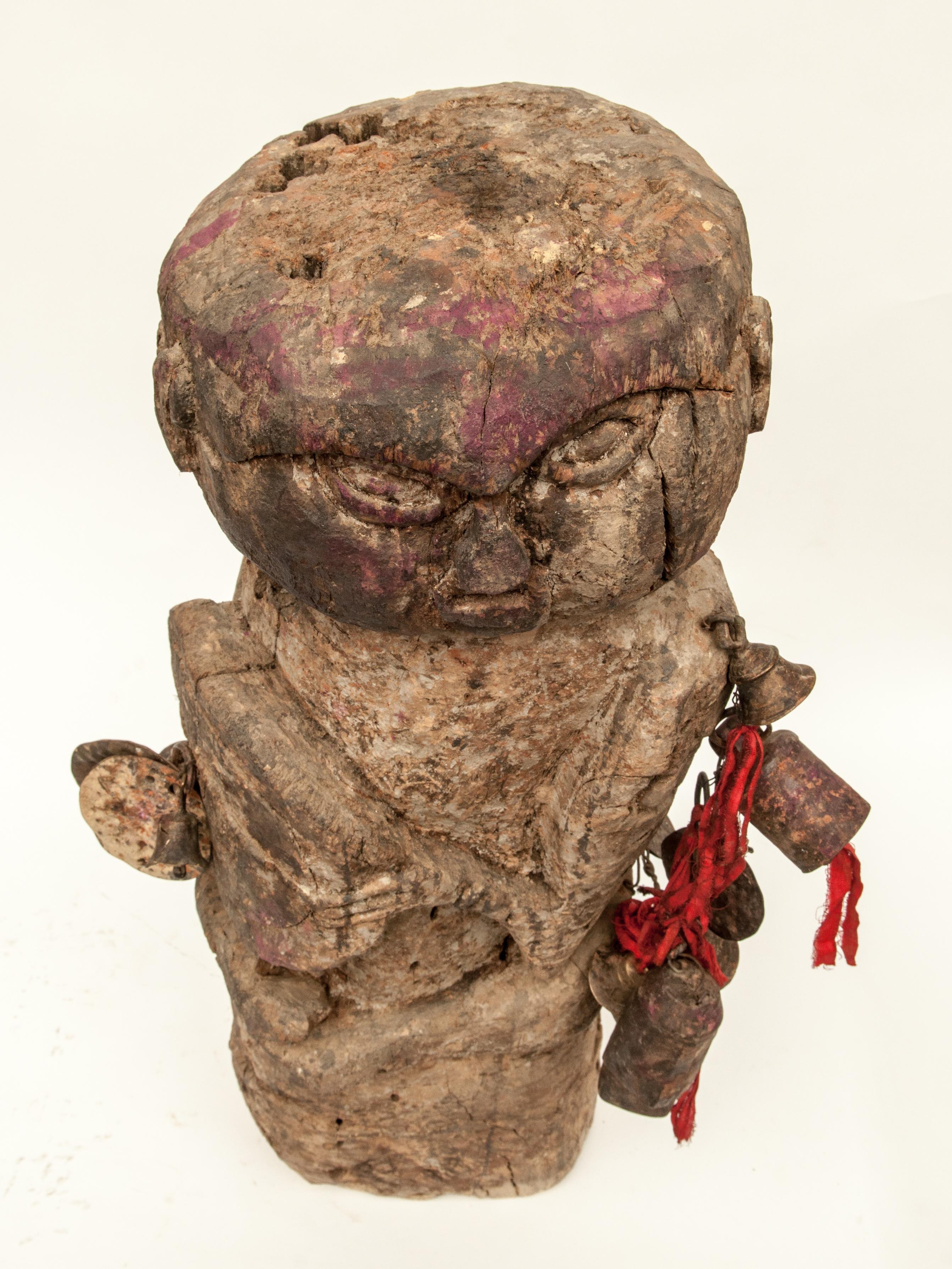 Tribal Shaman Figure from West Central Nepal, Early to Mid-20th Century 14
