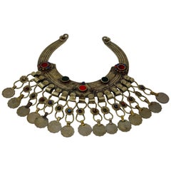Retro Moroccan Silver Choker Collectible Berber Jewelry