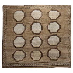 Tribal Square Shape Turkish Room Size Rug