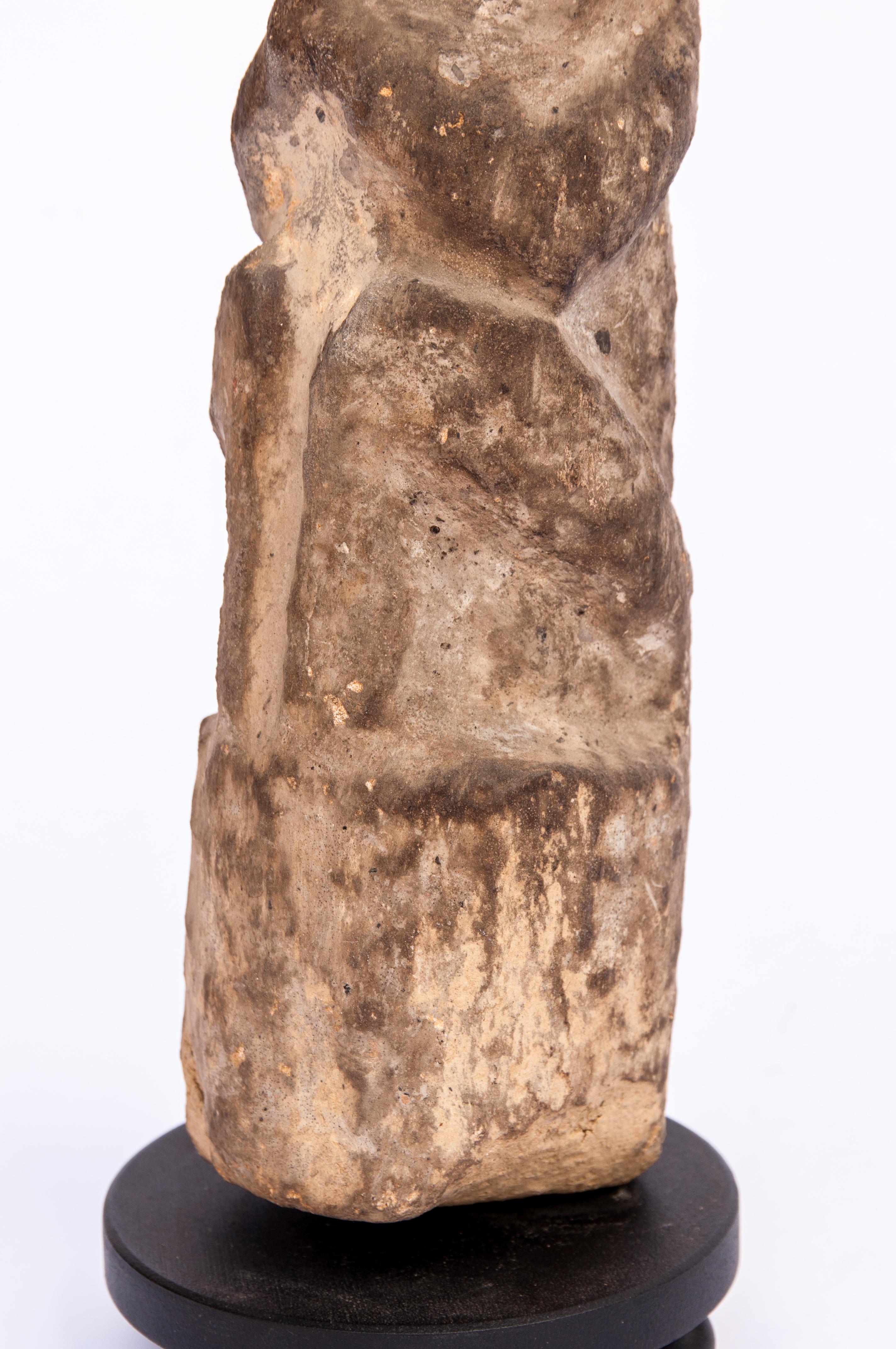 Tribal Stone Figure from West Nepal, Early to Mid-20th Century 11