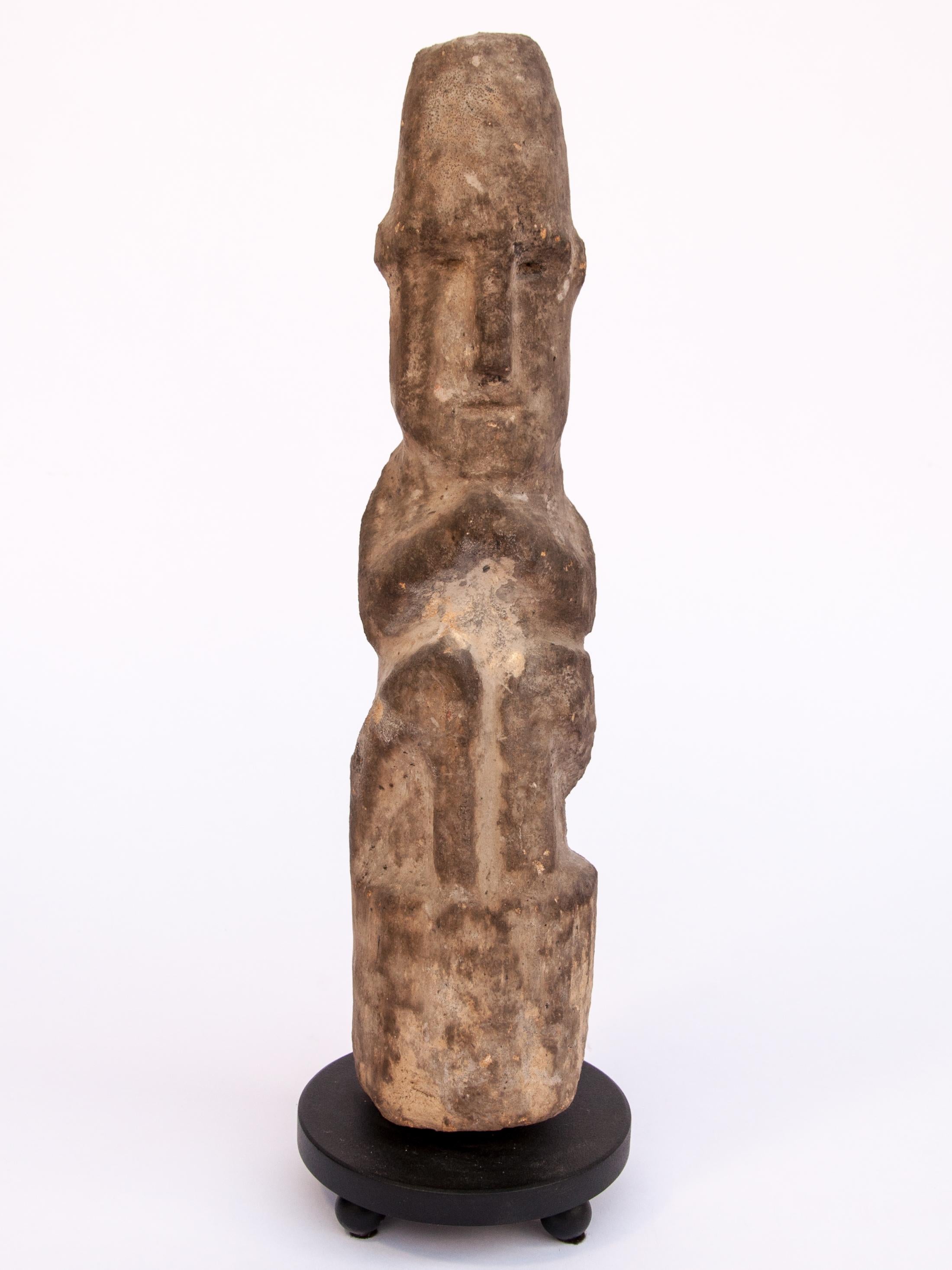Tribal Stone Figure from West Nepal, Early to Mid-20th Century 3
