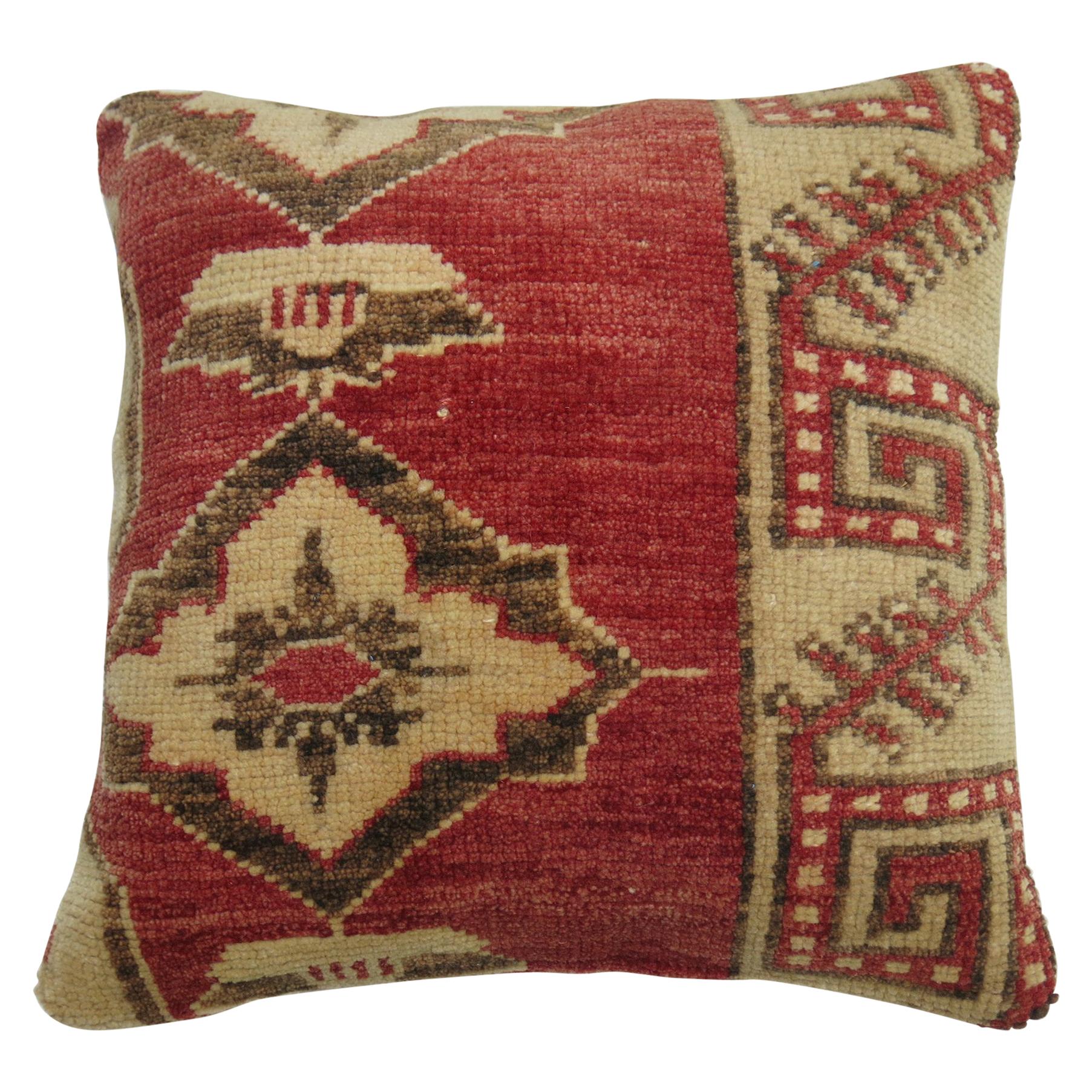Tribal Turkish Rug Pillow