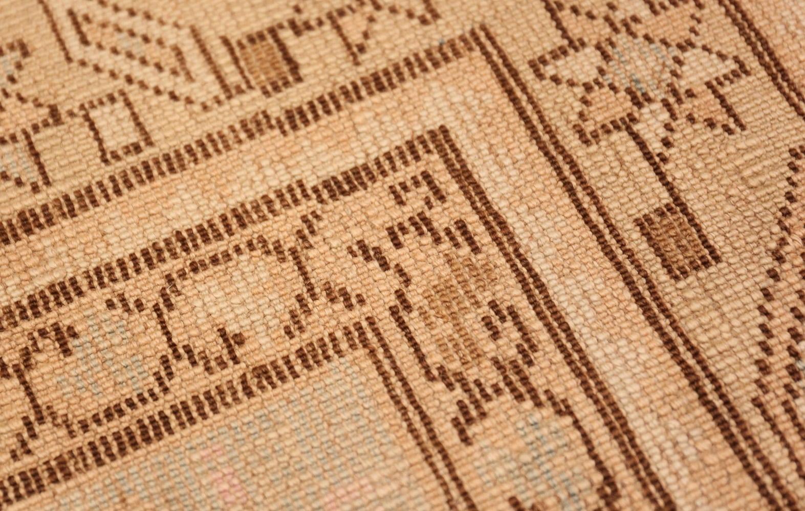 Tribal Vintage Caucasian Kazak Rug. Size: 4 ft 3 in x 9 ft 1
