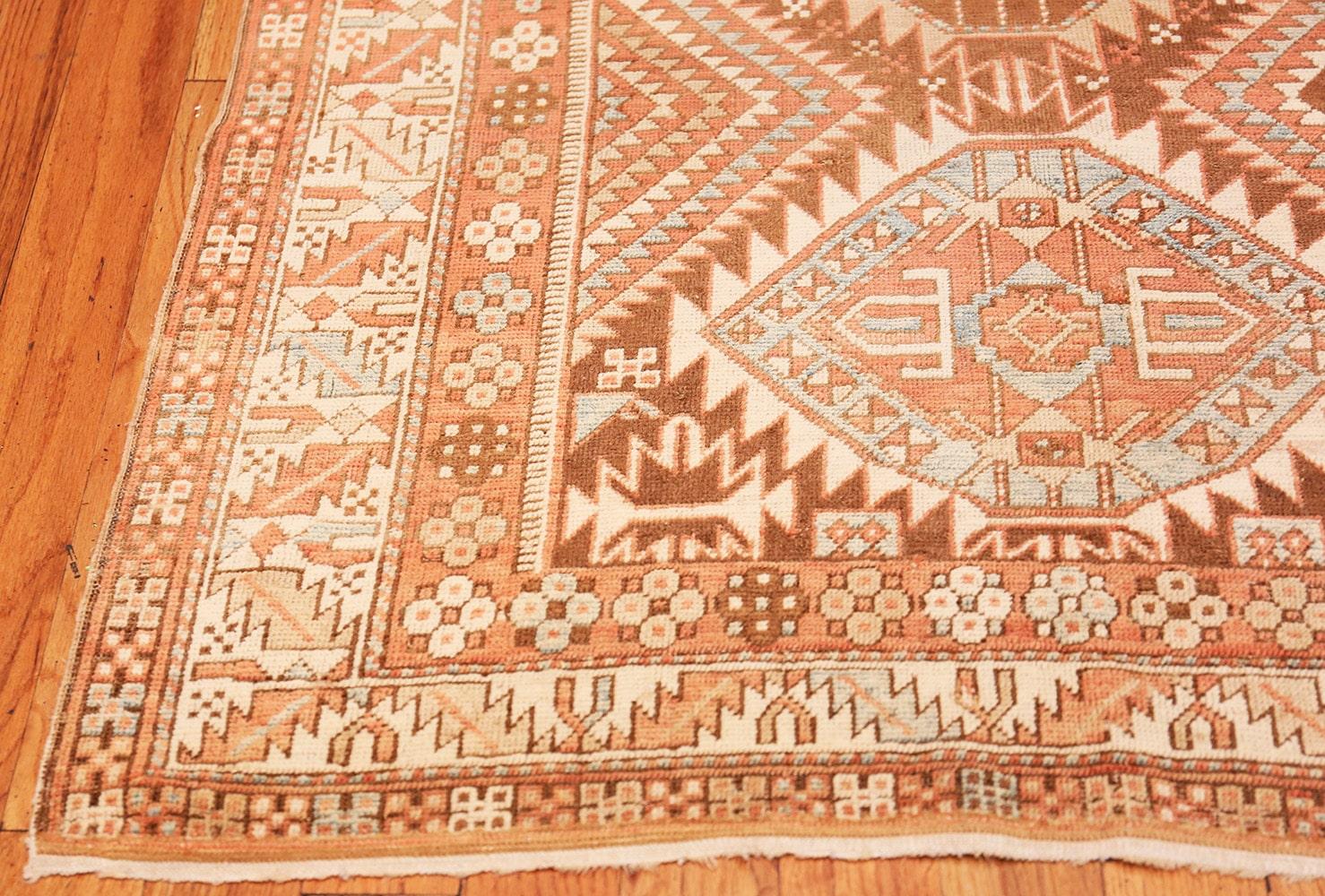 Tribal Nazmiyal Collection Vintage Caucasian Shirvan Rug. Size: 3 ft 10 in x 7 ft 4 in