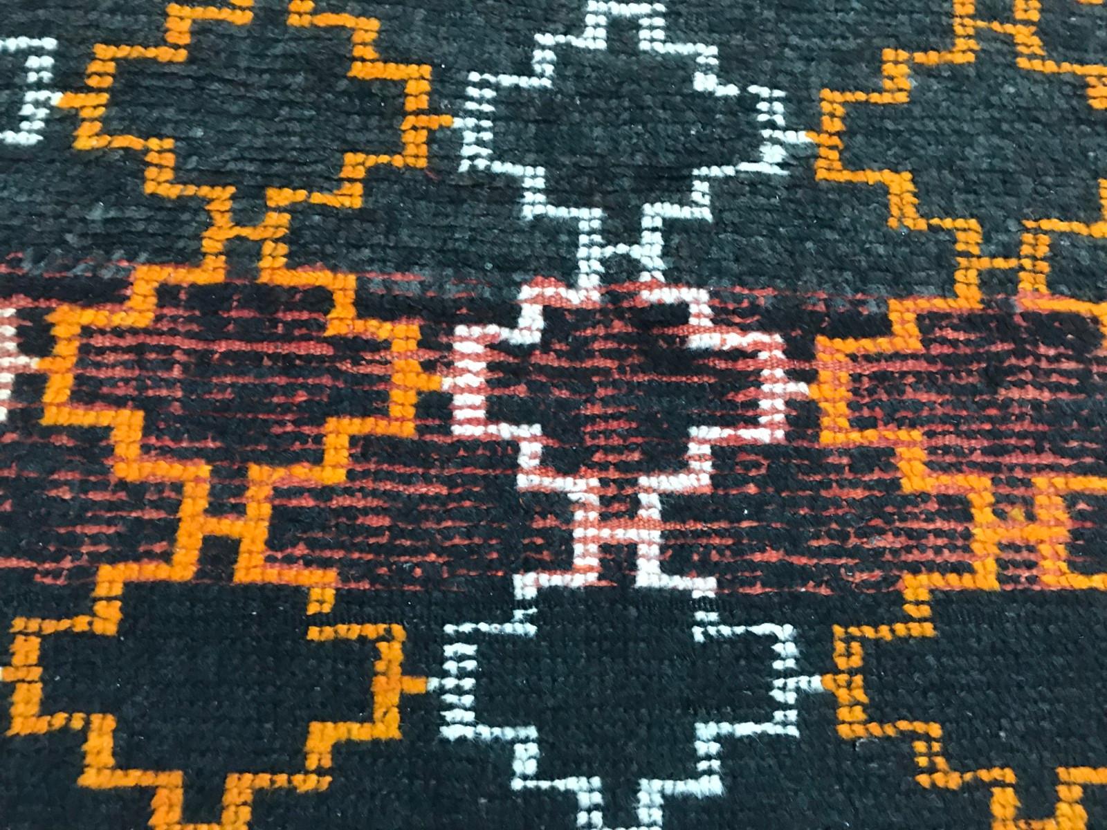 20th Century Tribal Vintage Moroccan Rug