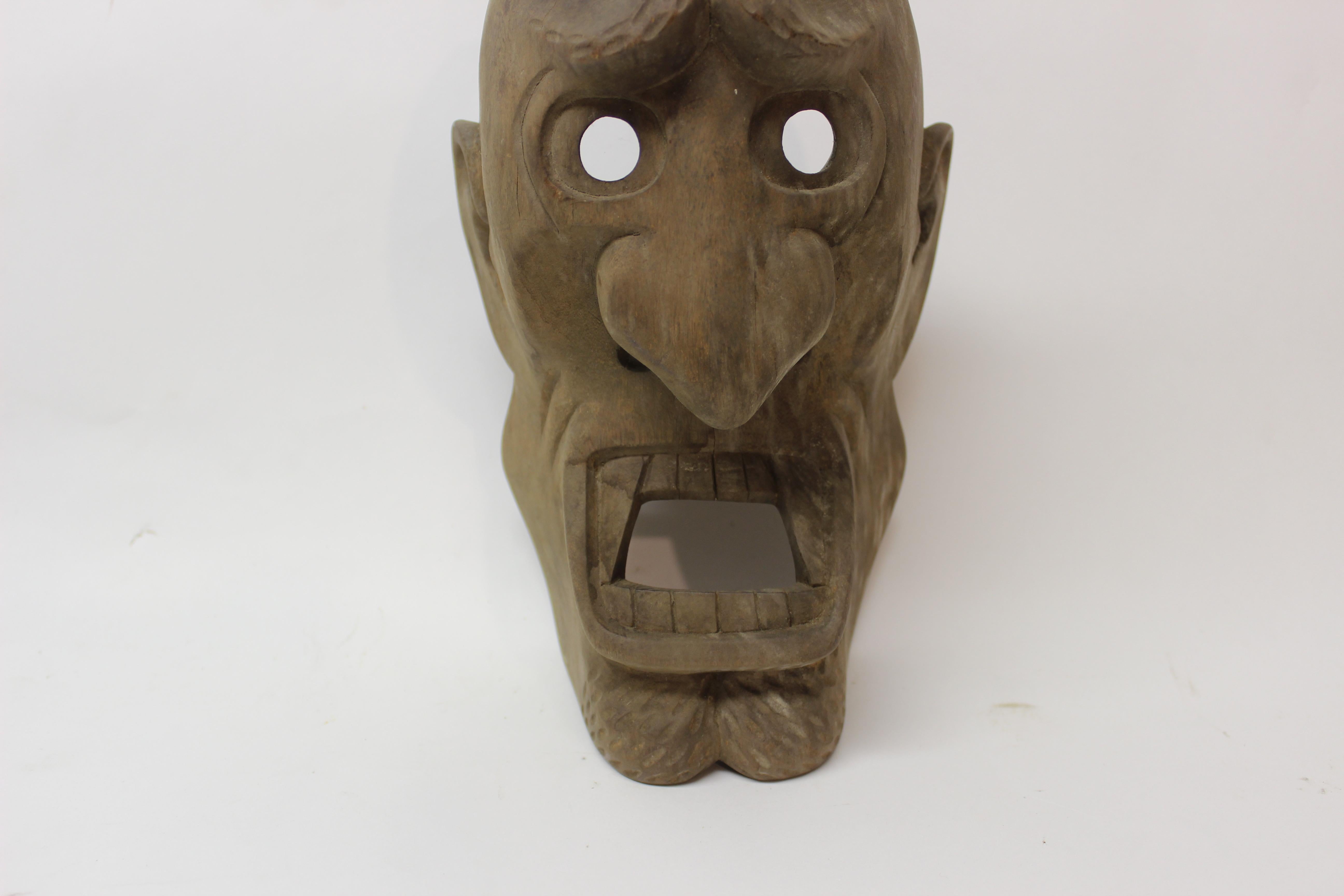 20th Century Tribal Wood Mask