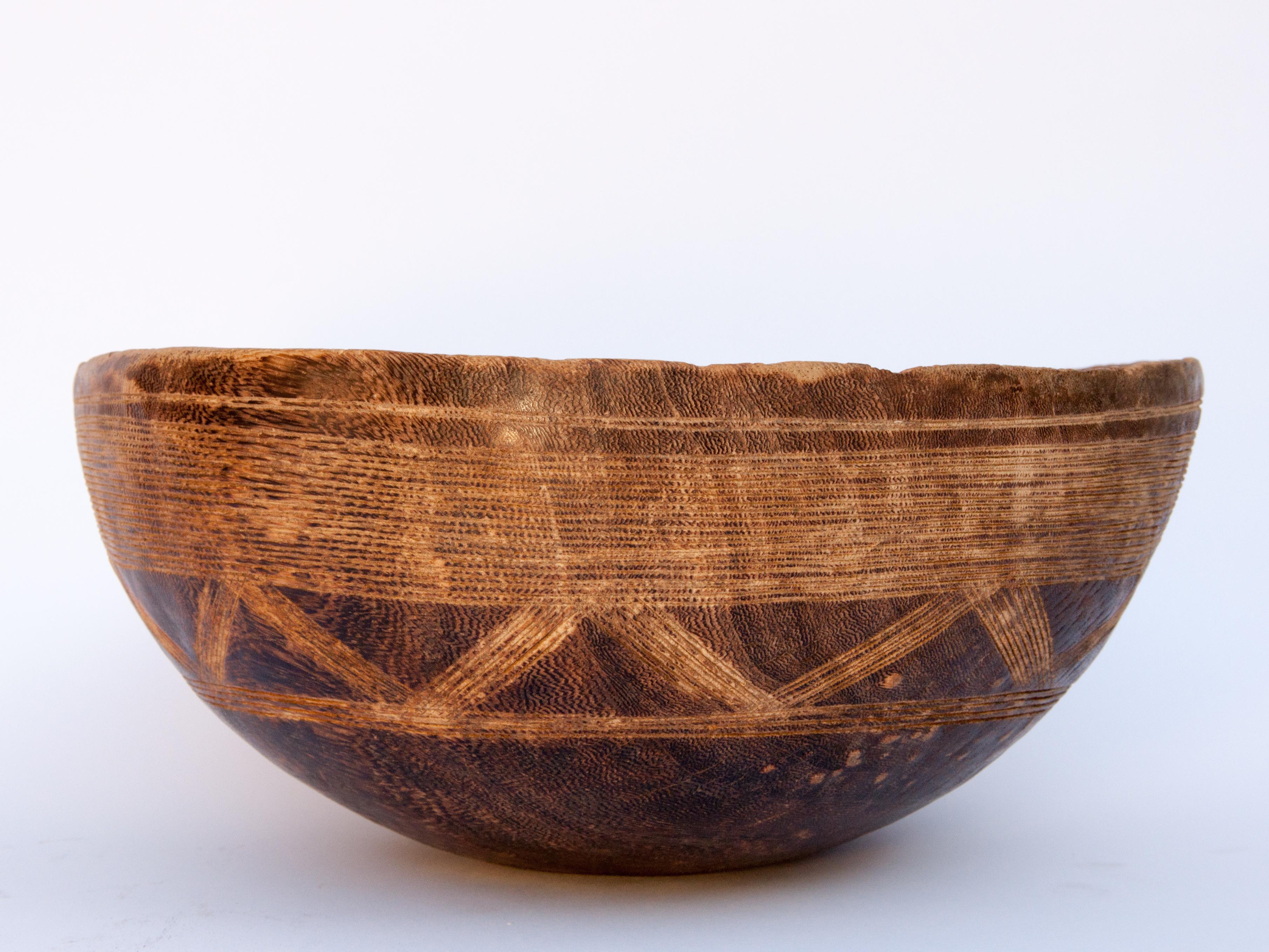 african wood bowl