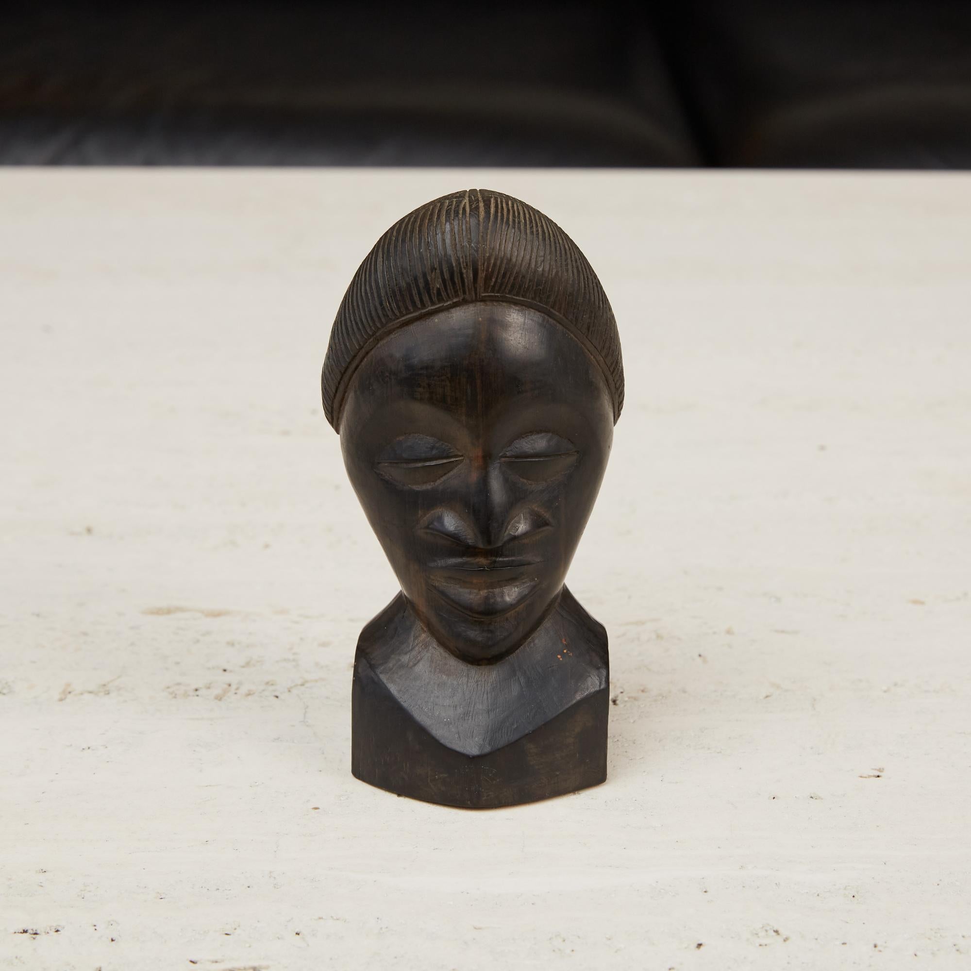 Unknown Tribal Wooden Bust