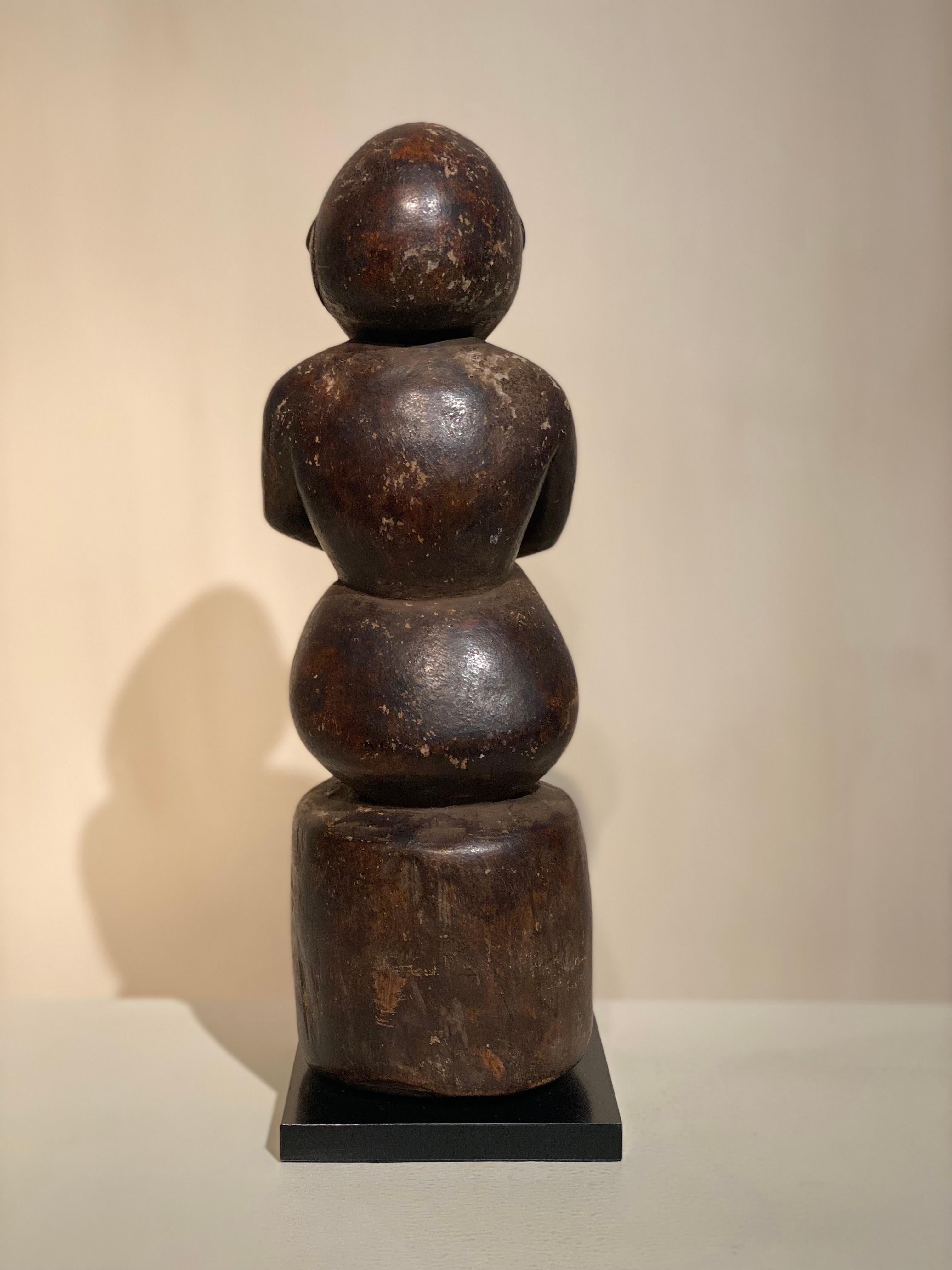 Patiné Statue tribale de Papouasie-Nouvelle-Guinée en vente