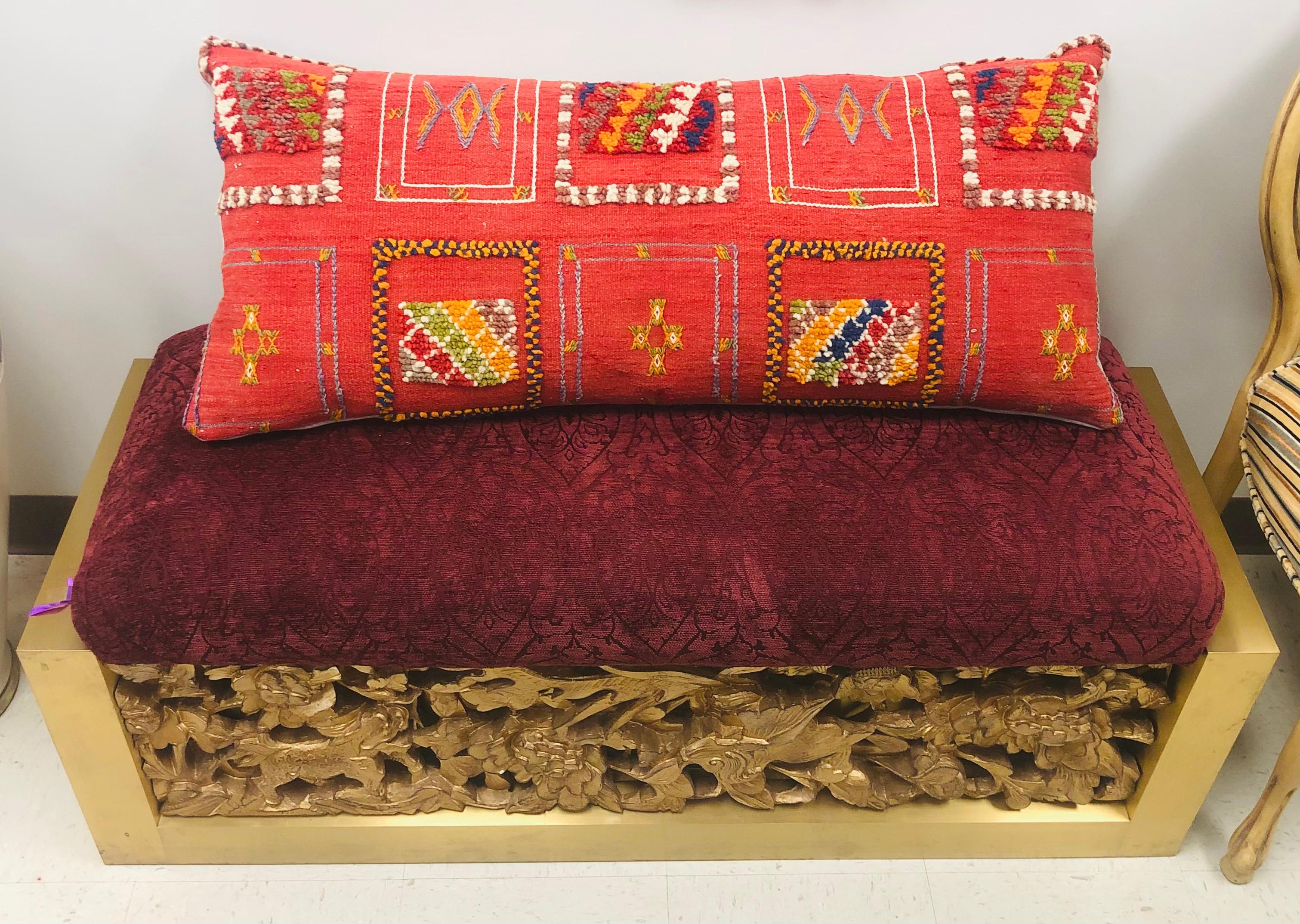 Tribal Wool Vintage Kilim Cushion 7