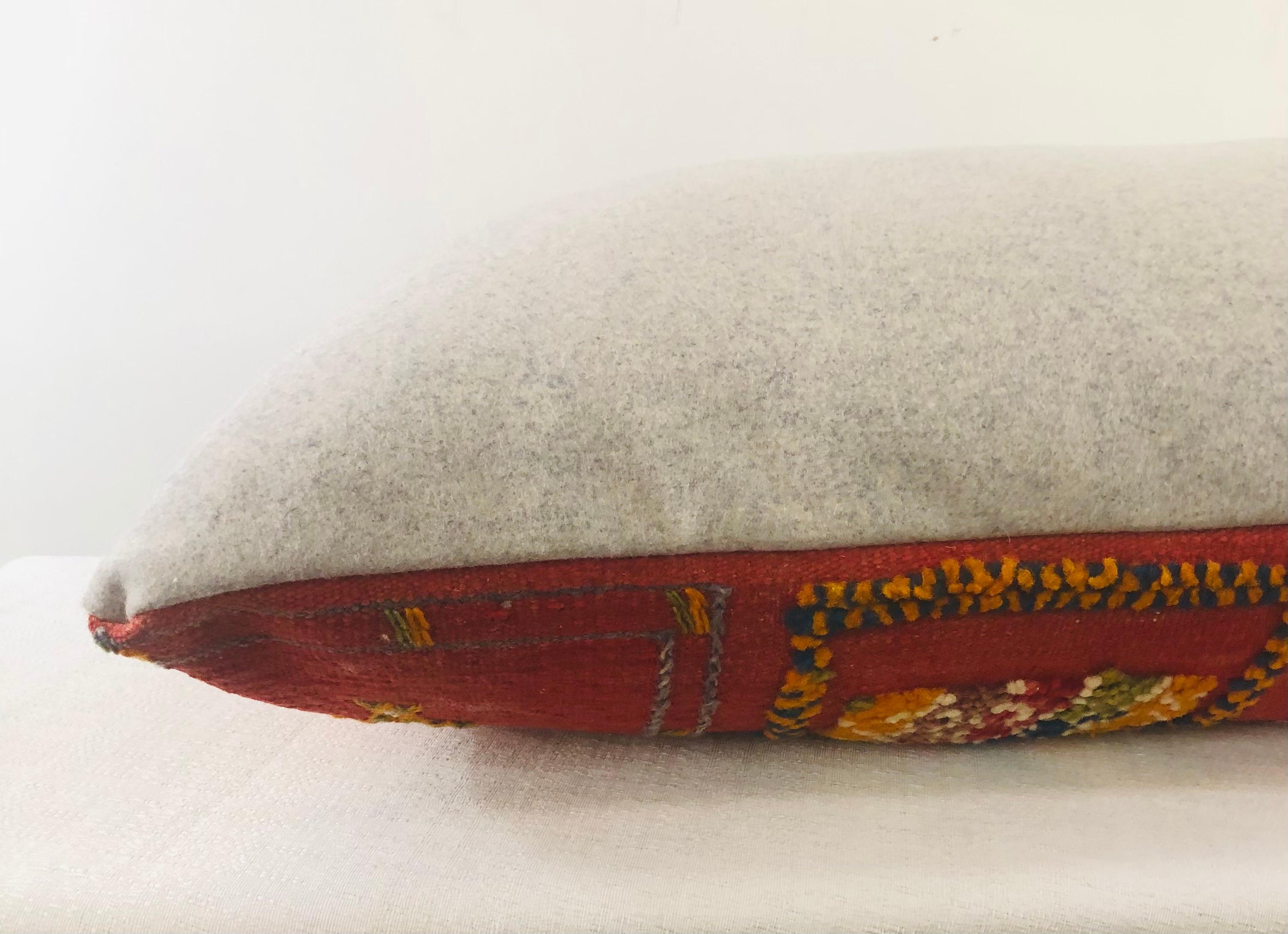 Tribal Wool Vintage Kilim Cushion 2