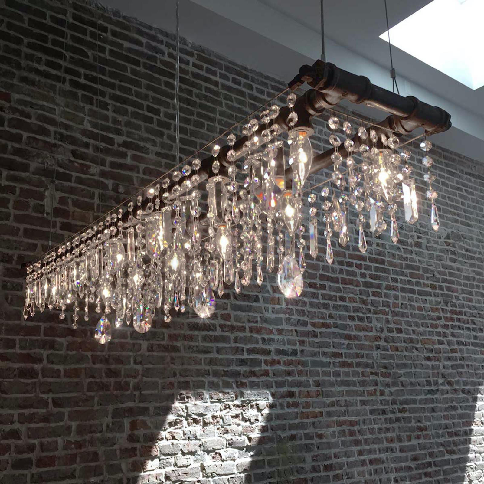 Lustre Banqueting Tribeca, 12 ampoules, de Michael McHale en vente 3