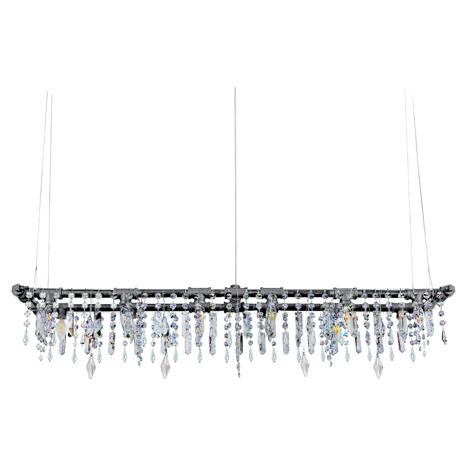 Tribeca Banqueting Chandelier, 12 Bulb, by Michael McHale For Sale