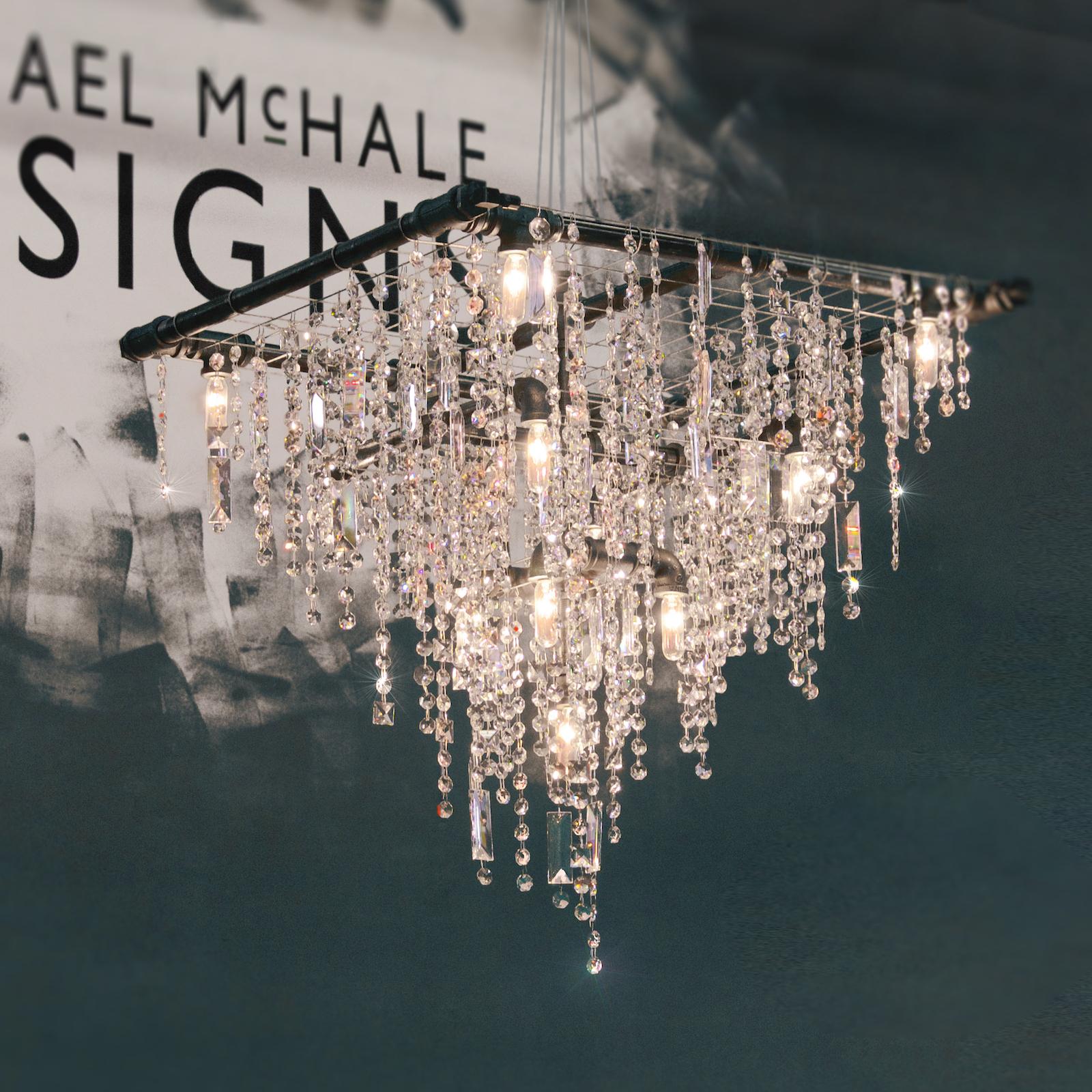 Tribeca-Perlen-Kronleuchter von Michael McHale (amerikanisch) im Angebot