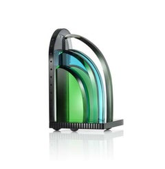 Tribeca Crystal Book End, Hand-Sculpted Contemporary Crystal