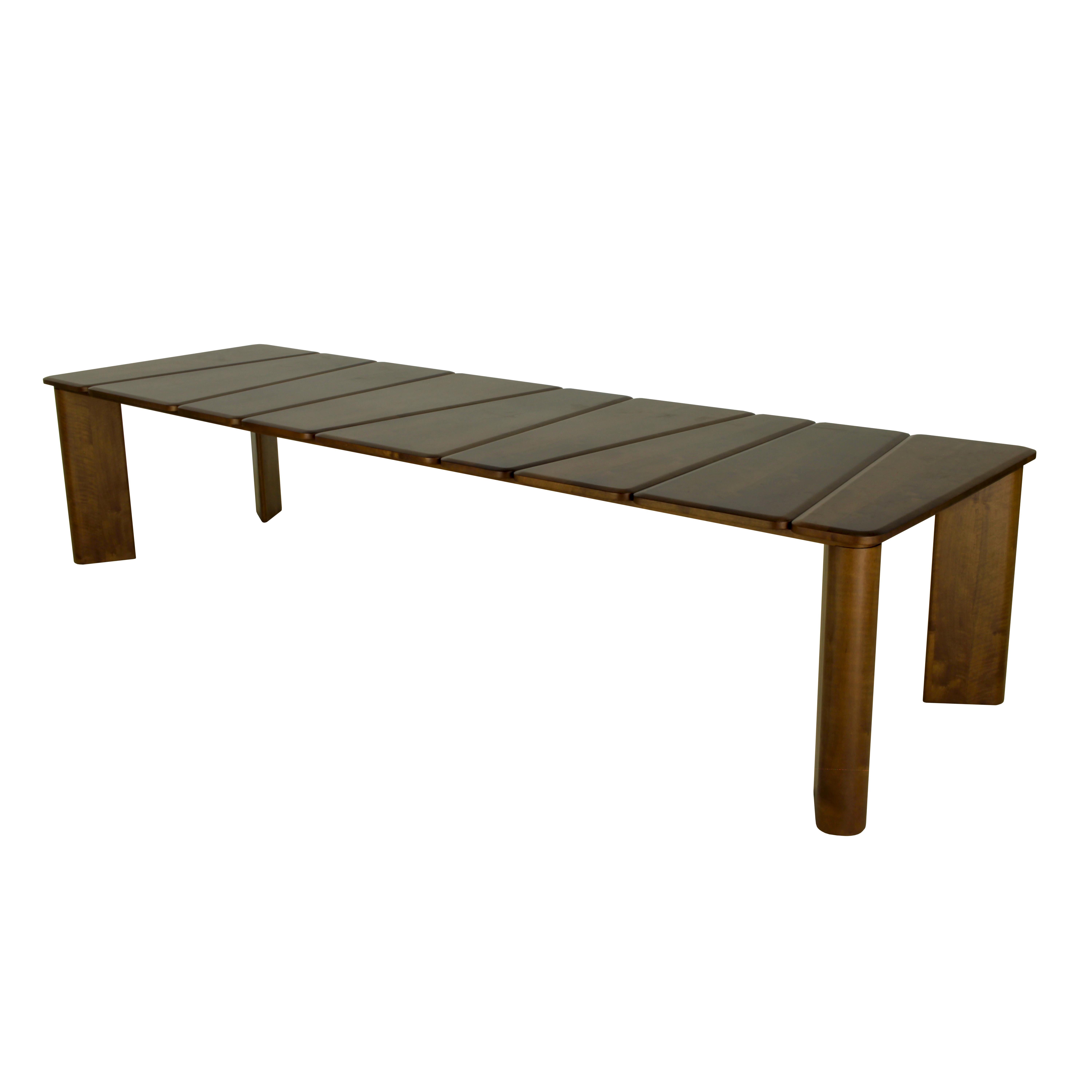 Brésilien Table de salle à manger Tribeca par Giacomo Tomazzi Studio en vente