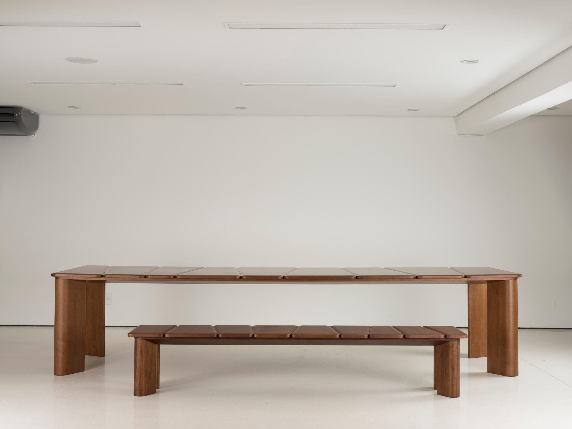 XXIe siècle et contemporain Table de salle à manger Tribeca par Giacomo Tomazzi Studio en vente