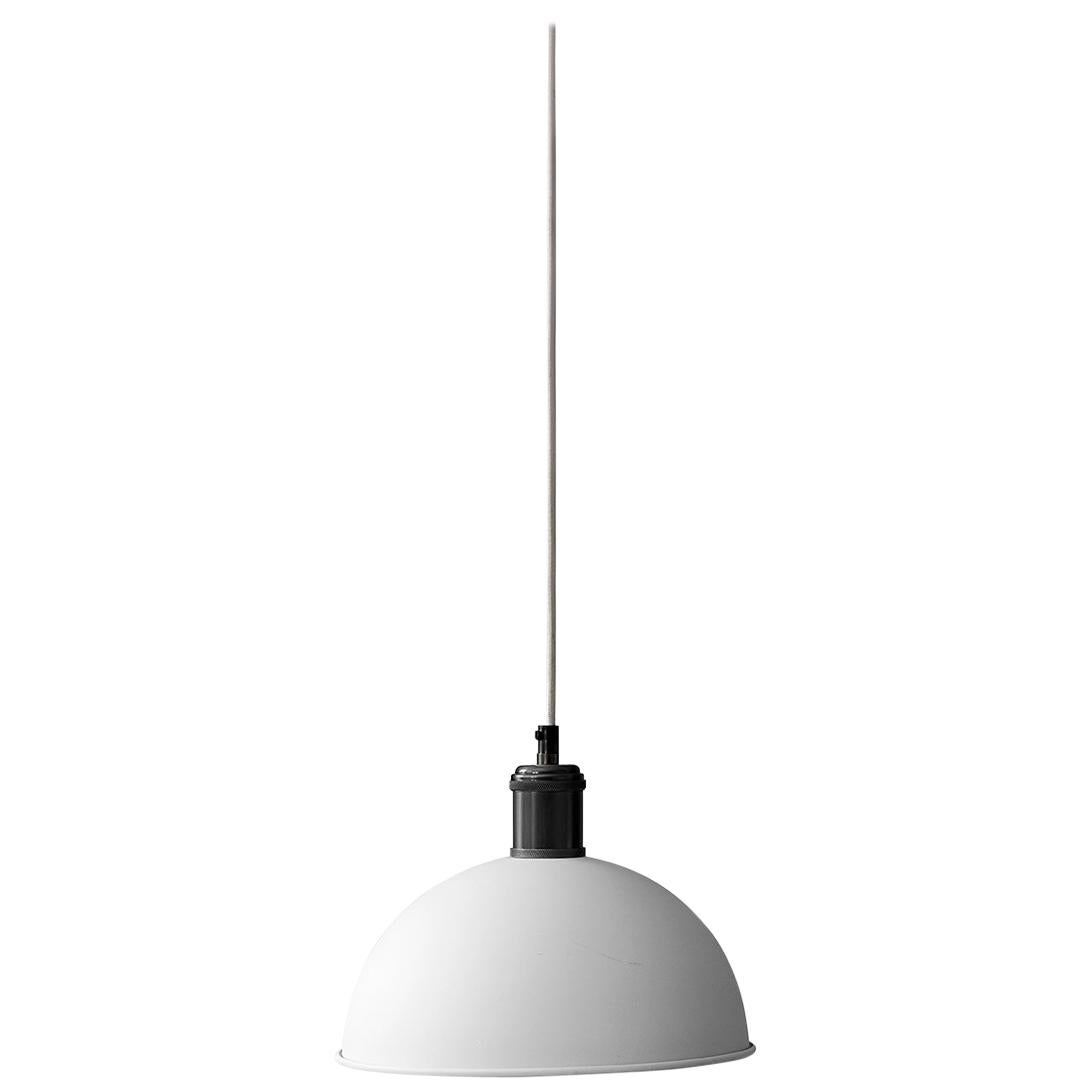 Tribeca Hubert Pendant, Ivory/Bronzed Brass