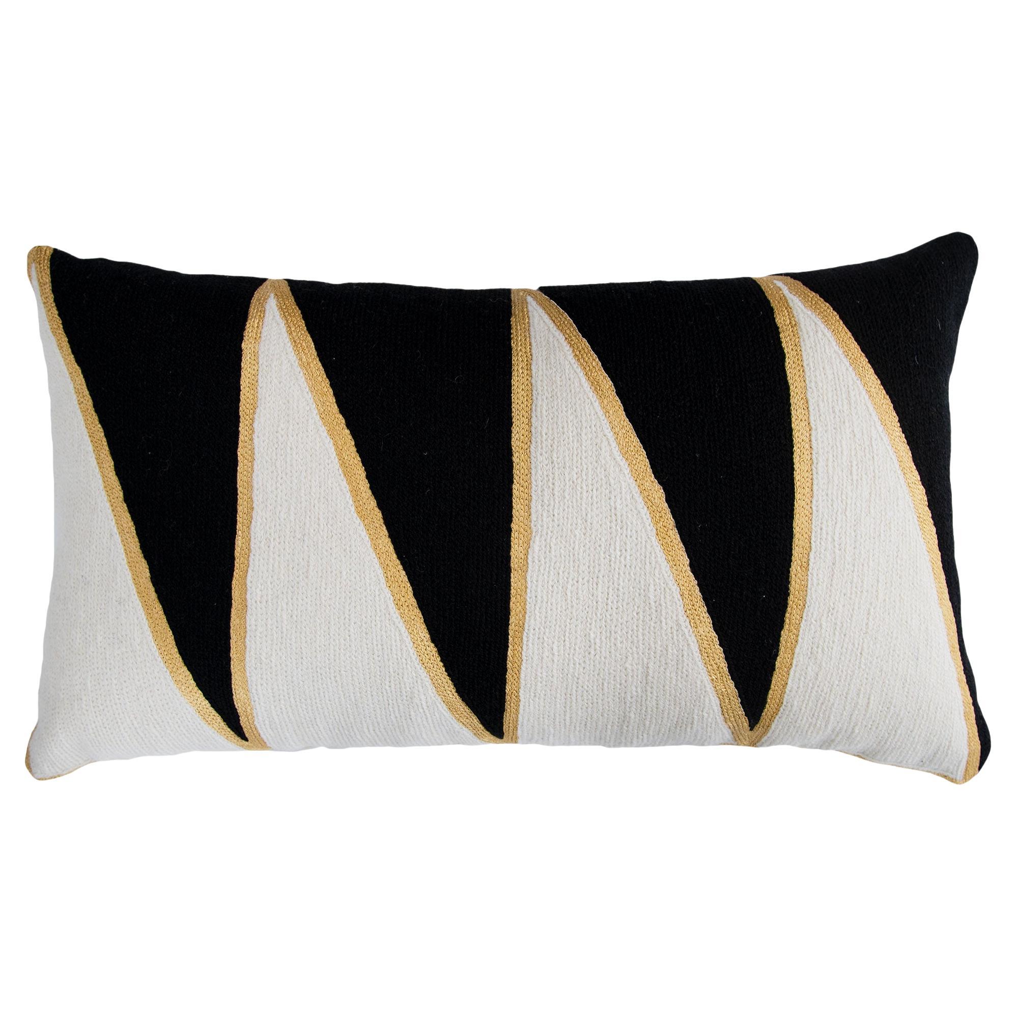 Tribeca Triangles Pillow For Sale