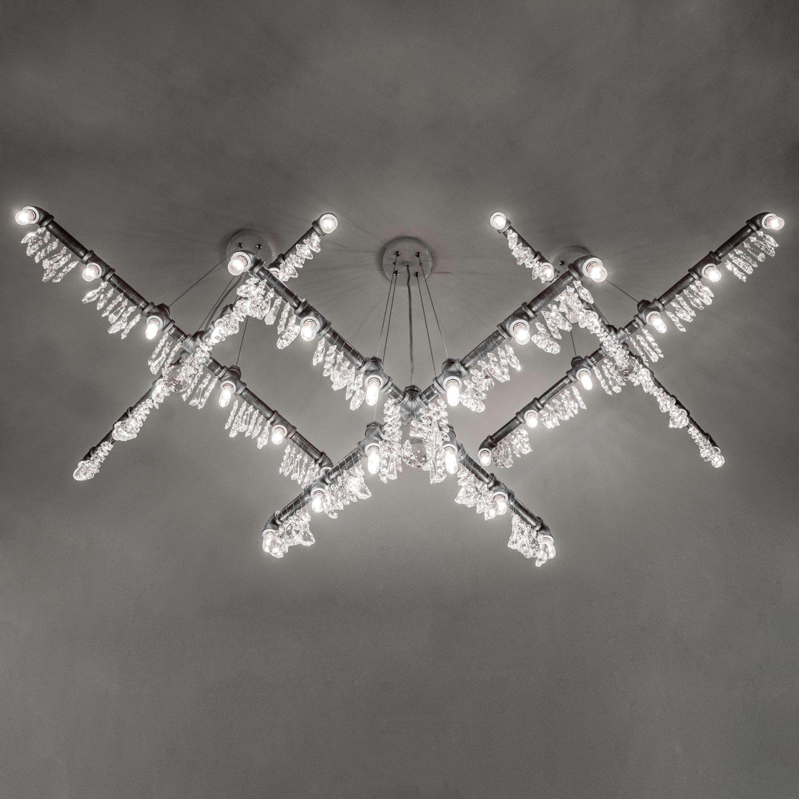 American Tribeca X Chandelier by Michael McHale For Sale