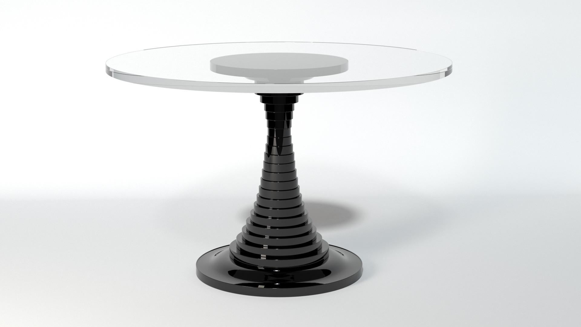 Tribute Dining Table to Carlo De Carli by A. Guerriero and Studio Superego For Sale 2
