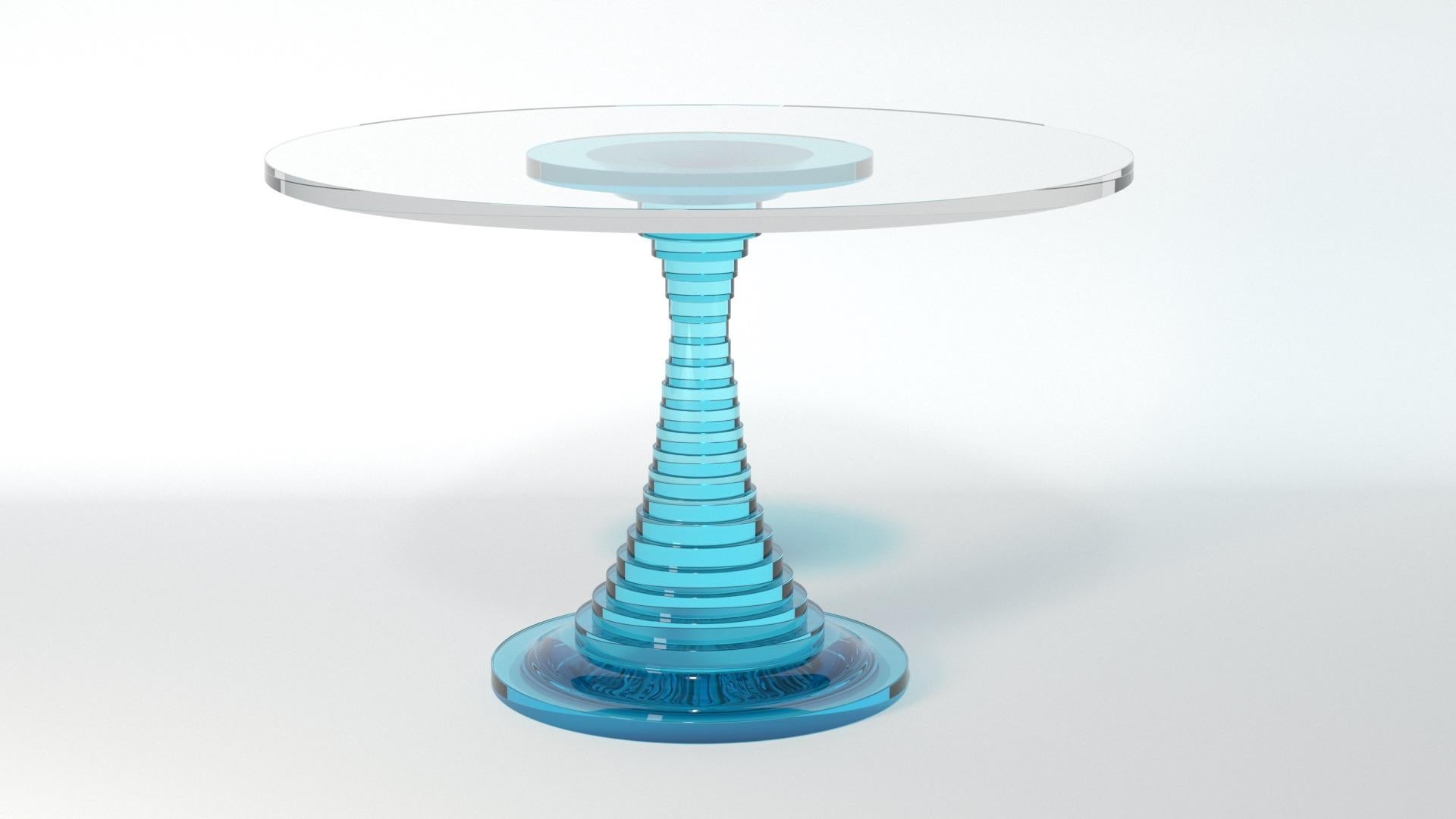 Contemporary Tribute Dining Table to Carlo De Carli by A. Guerriero and Studio Superego For Sale