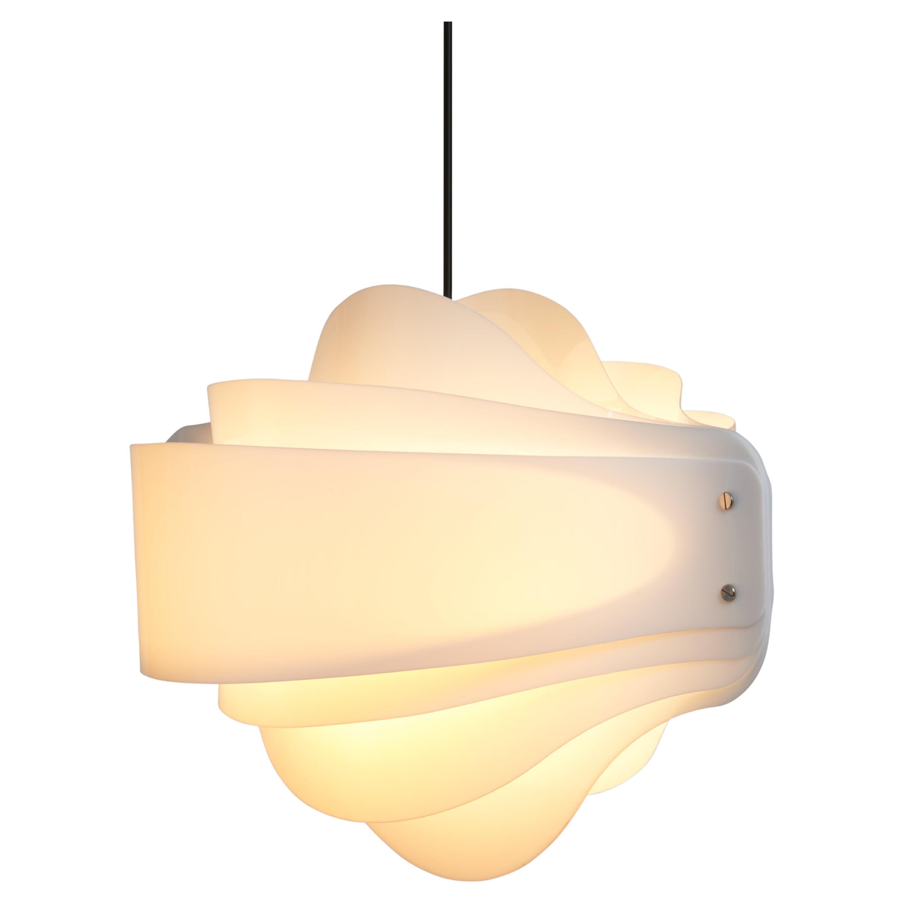 Lampada TRIBUTE, acrilico opalino