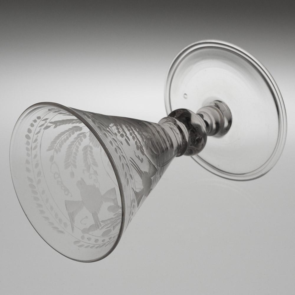 Trichterpokal – Engraved in Potsdam c1690 In Good Condition For Sale In Tunbridge Wells, GB