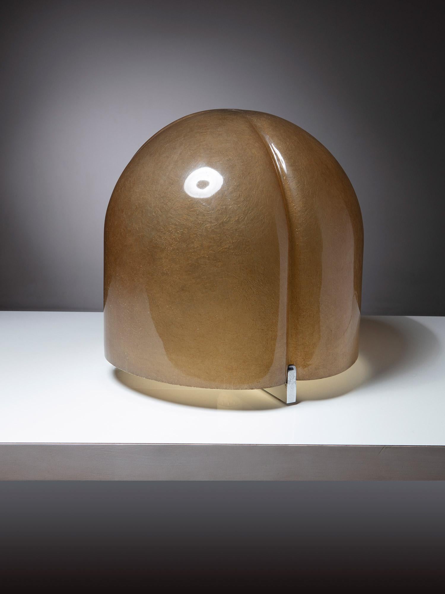 Italiano Lampada da tavolo in fibra di vetro 