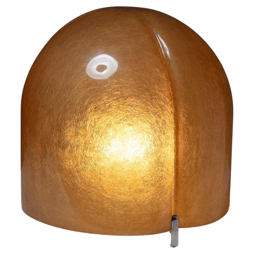 Lampada da tavolo in fibra di vetro "Tricia" di Salvatore Gregorietti per Valenti, Italia, 1970 in vendita