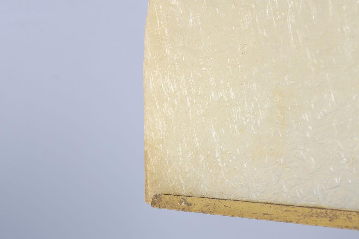 Ottone Lampada a sospensione Tricia di Salvatore Gregorietti edizione Lamperti Italia 1960 in vendita