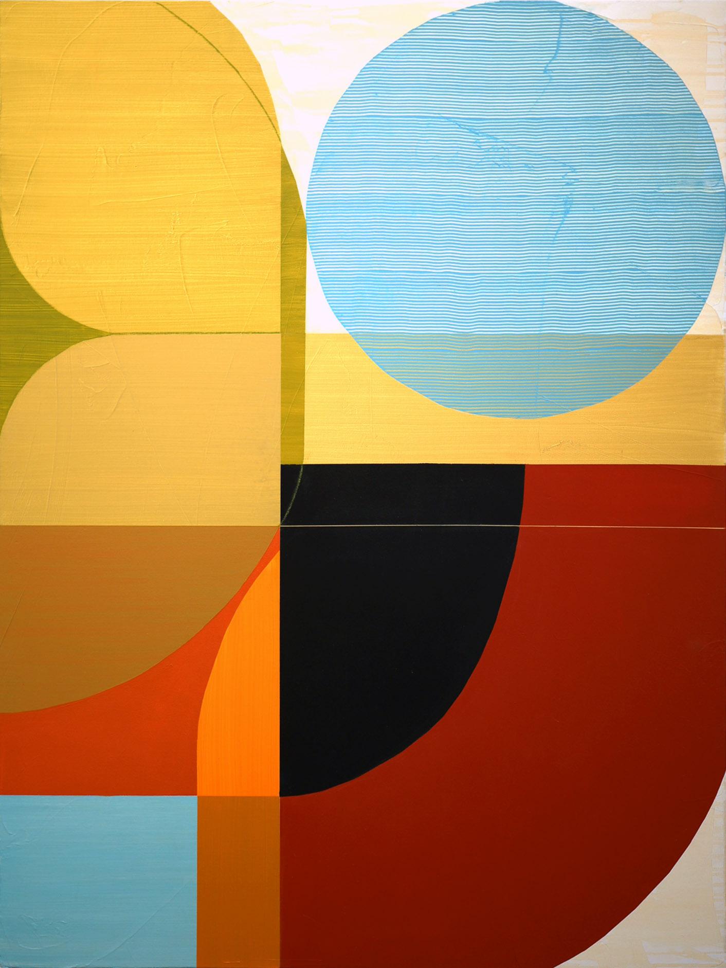 Abstract Painting Tricia Strickfaden  - Soudain l'été dernier