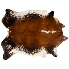 Tricolor Genuine Brazilian Cowhide
