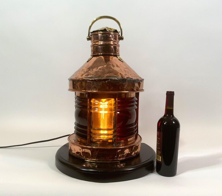 Tricolor Meteorite Ships Bow Lantern For Sale at 1stDibs