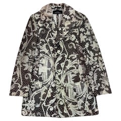 tricot Comme des Garcons A/W1996 Crochet Printed Jacket