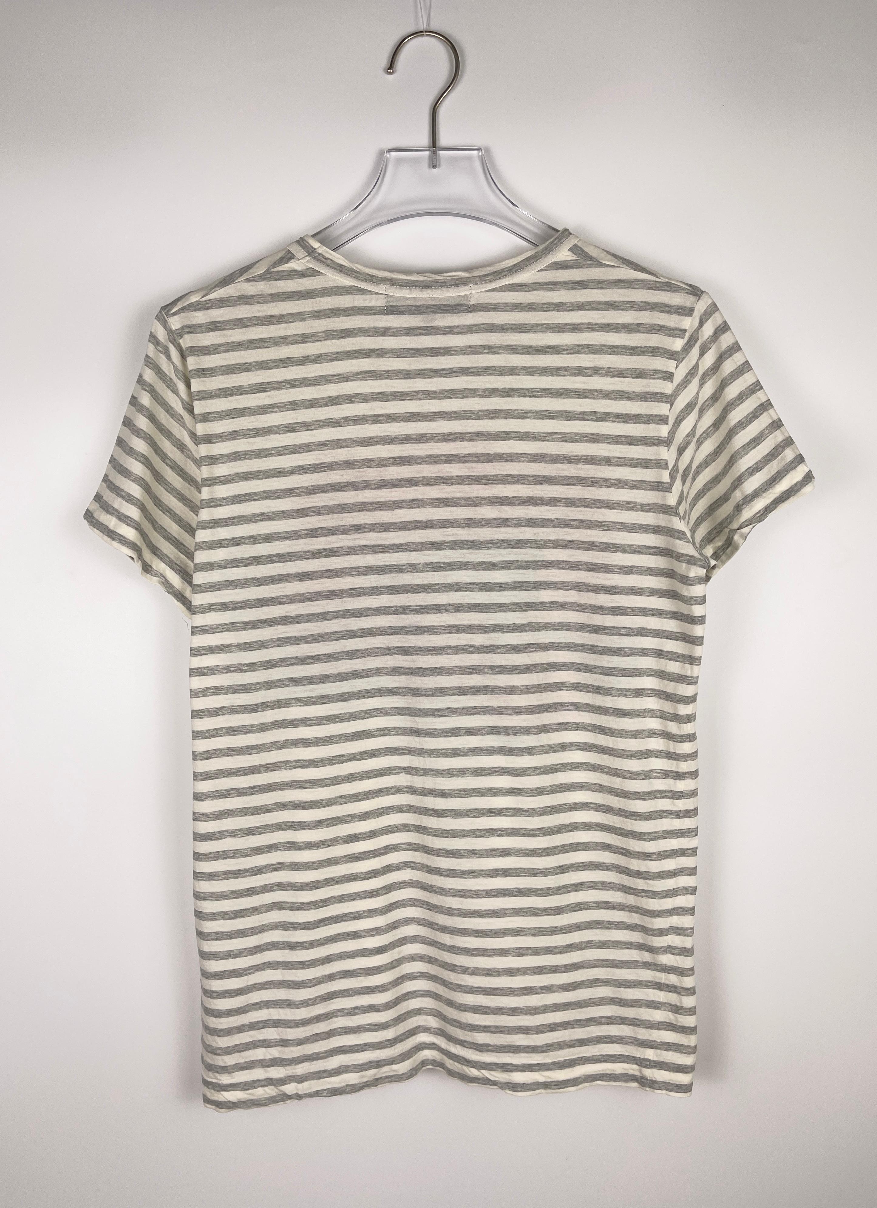 tricot Comme des Garcons S/S2012 Floral Striped T-Shirt In Excellent Condition For Sale In Seattle, WA