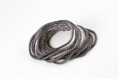 Trident 20.00 Carat Black Diamond 2.00 Carat White Diamond Bracelet