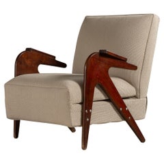 Vintage 'Tridente' Lounge Chair, by Móveis Drago, Brazilian Mid-Century Modern Design