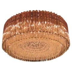 Vintage Triedri Drum Chandelier