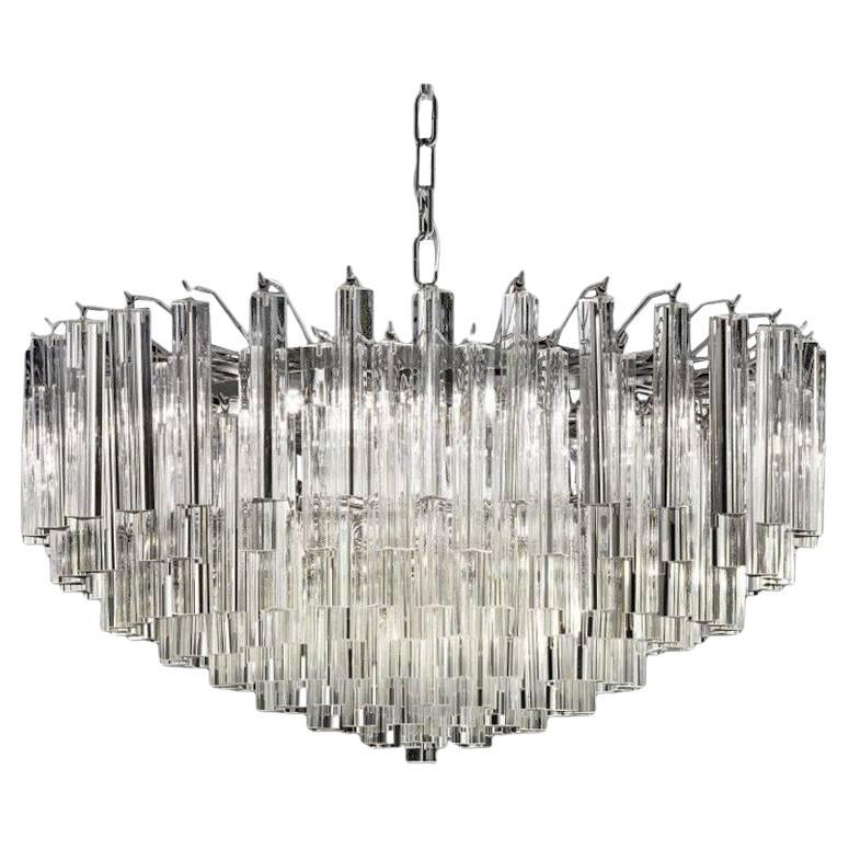 Triedri Laurel Chandelier For Sale