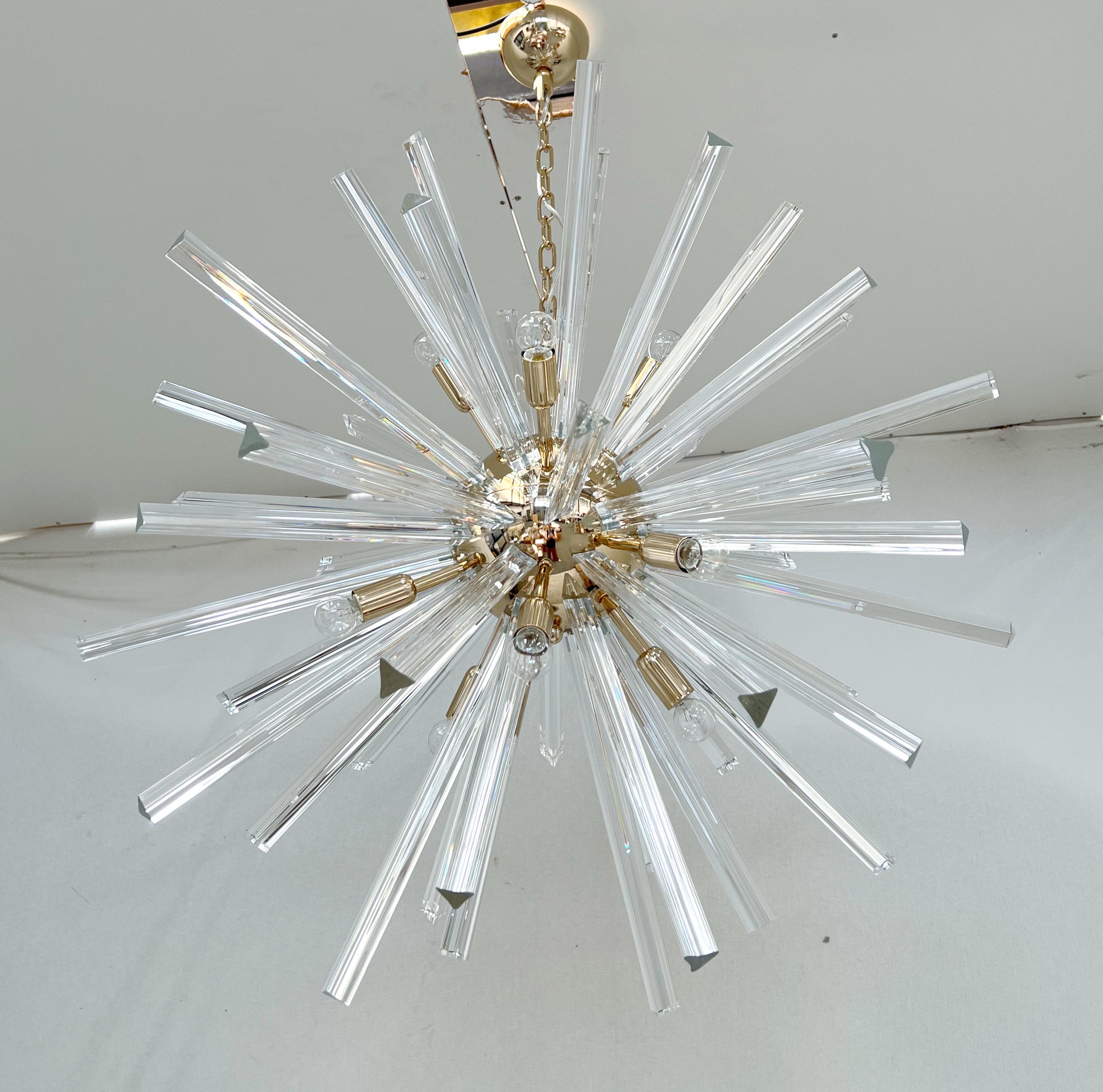 Triedri Sputnik Chandelier by Fabio Ltd In New Condition For Sale In Los Angeles, CA