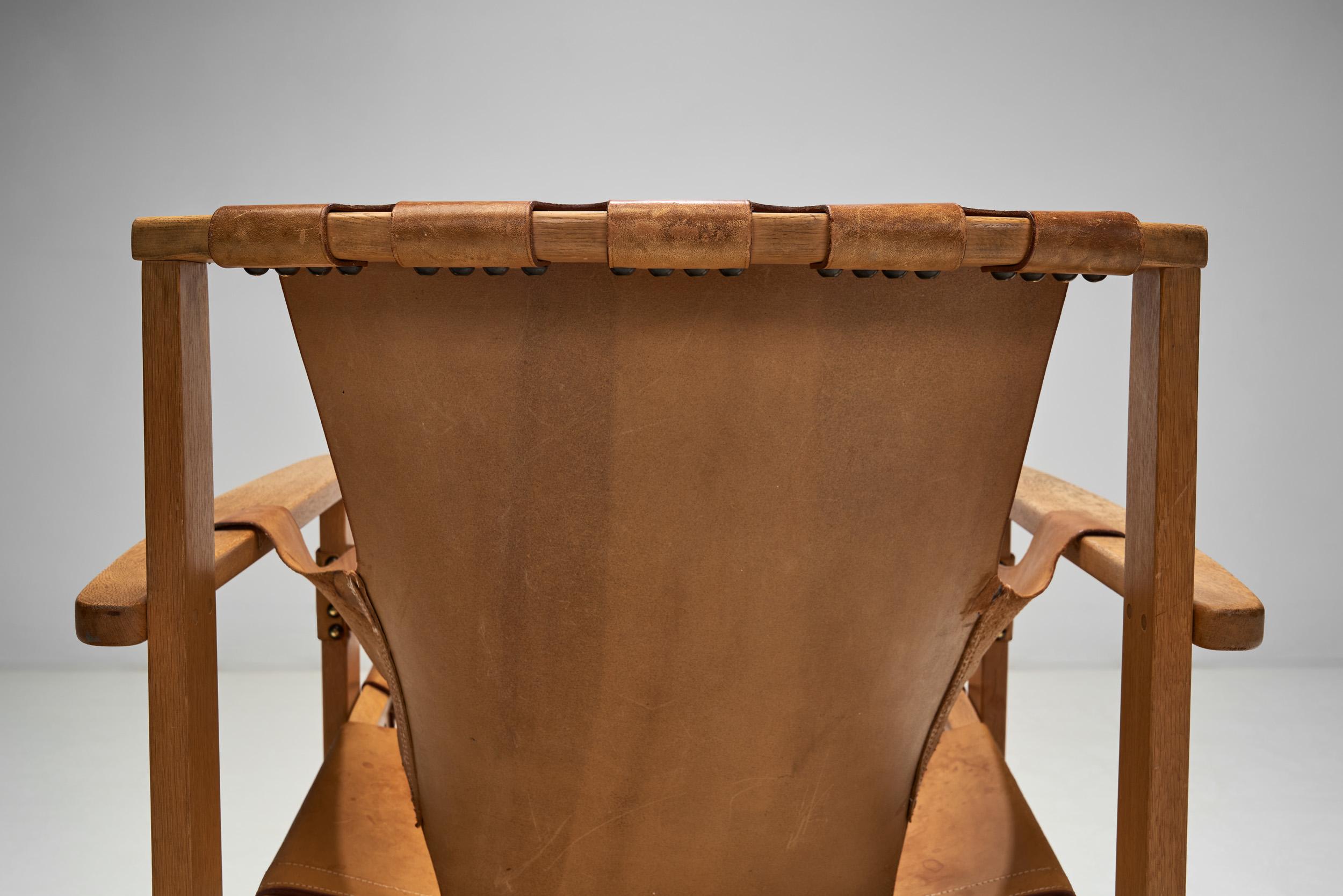Fauteuil Trienna par Carl-Axel Acking pour Nordiska Kompaniet, Suède années 1950 en vente 1